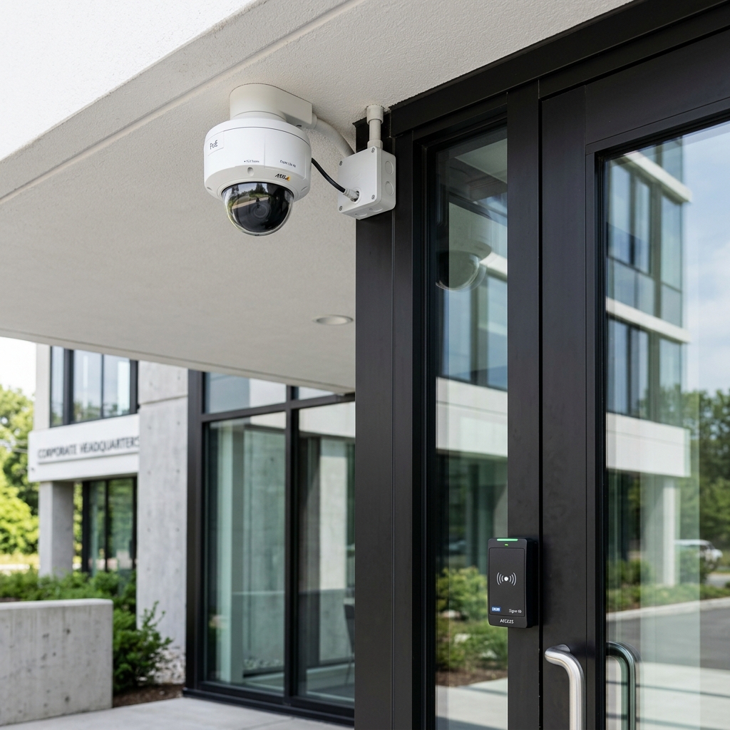 Enterprise Perimeter CCTV & RFID Access Control